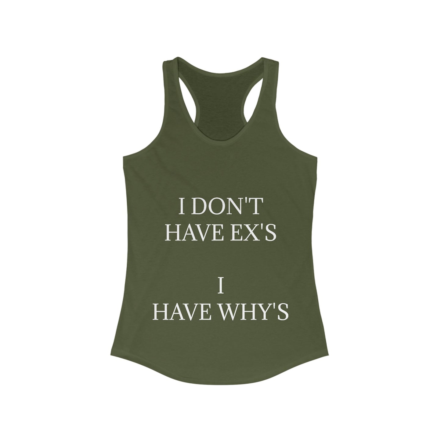 X's And Y's Women's Racerback Tank