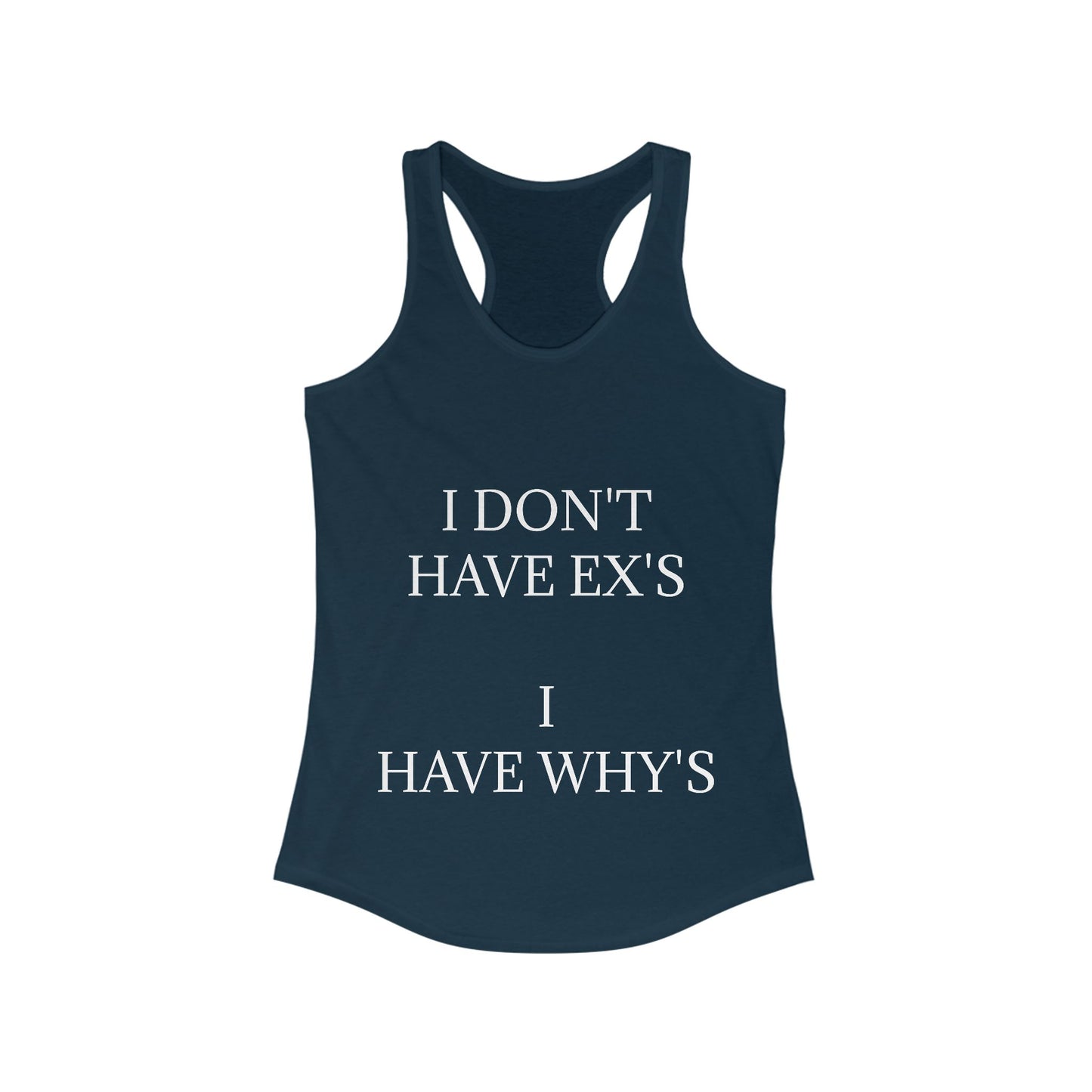 X's And Y's Women's Racerback Tank