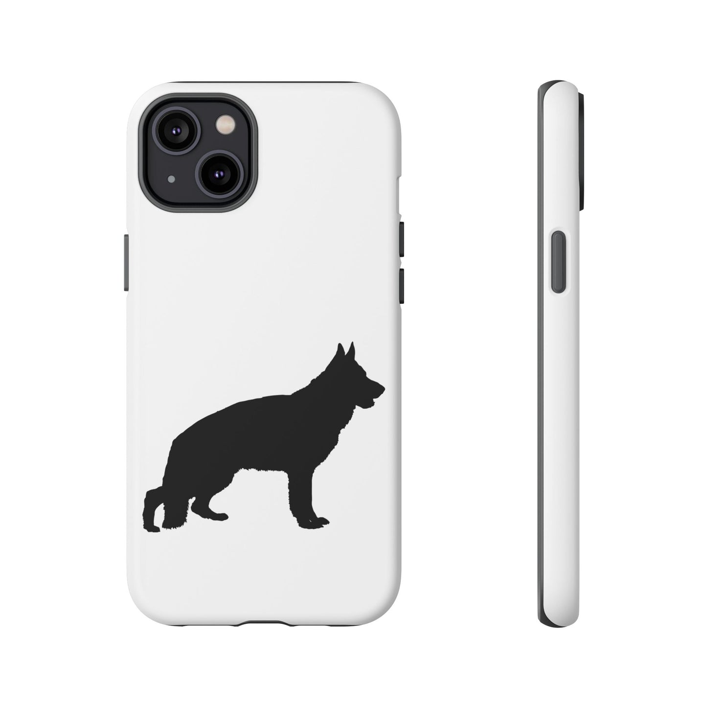 German Shepherd Silhouette iPhone Case
