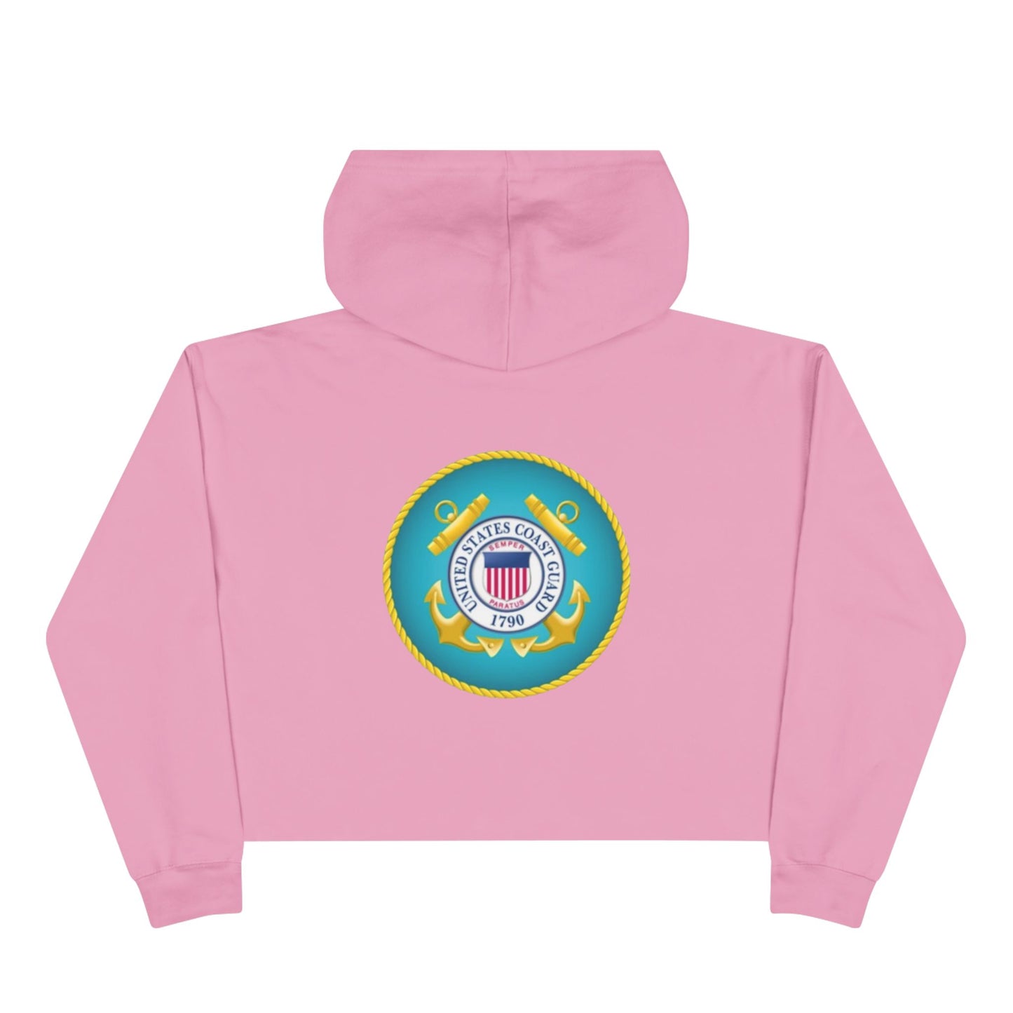 US Coast Guard Women's Crop Hoodie