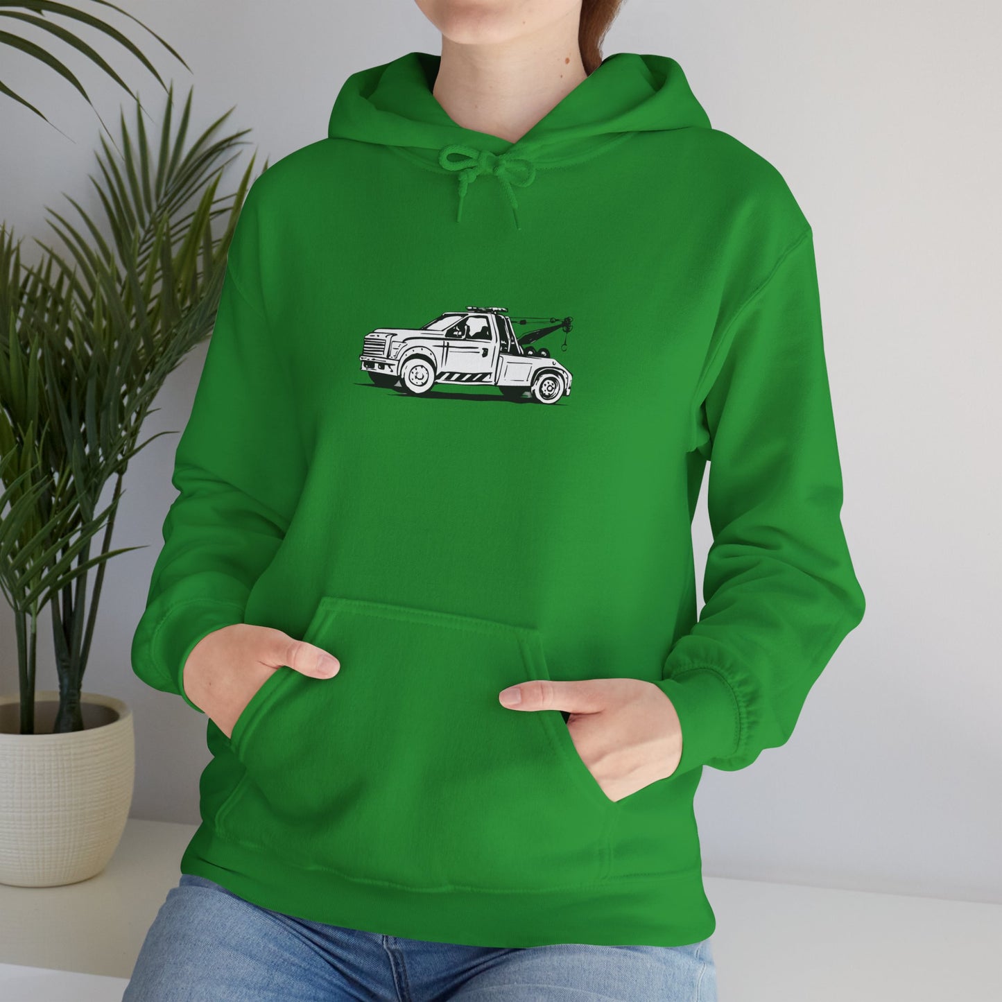 Wheel Lift Tow Truck Unisex Hoodie