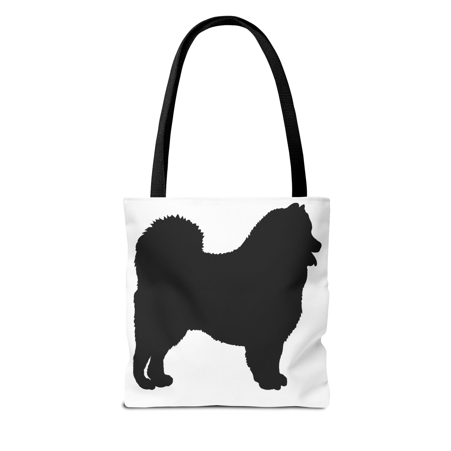 Samoyed Silhouette Tote Bag