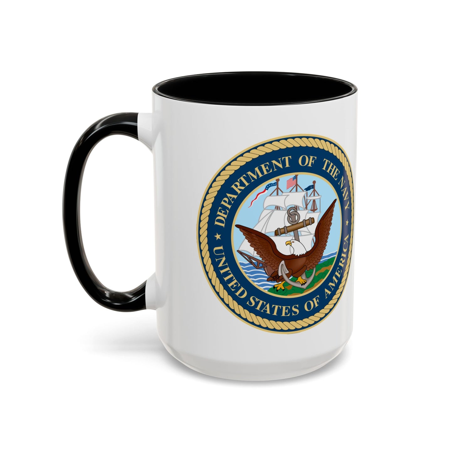 US Navy 2-Tone Coffee Mug