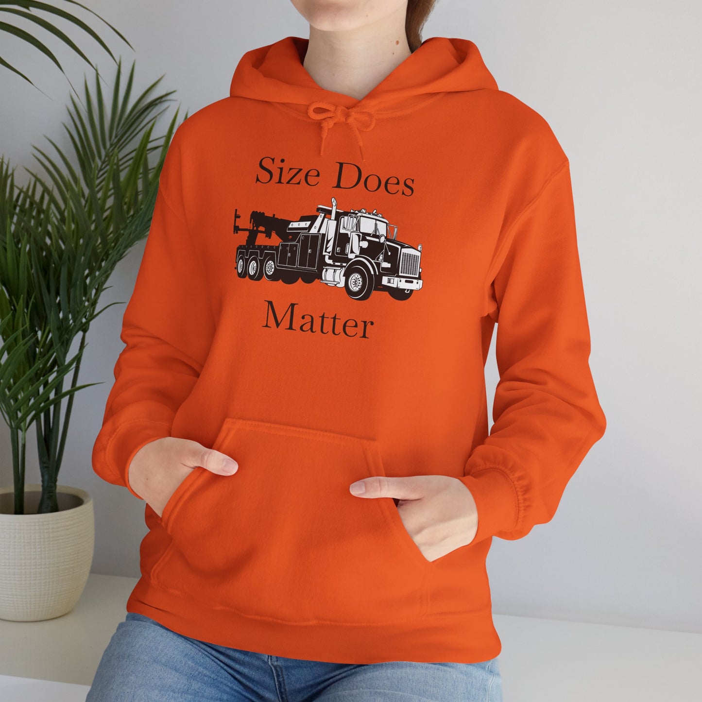 Size Does Matter Unisex Hoodie