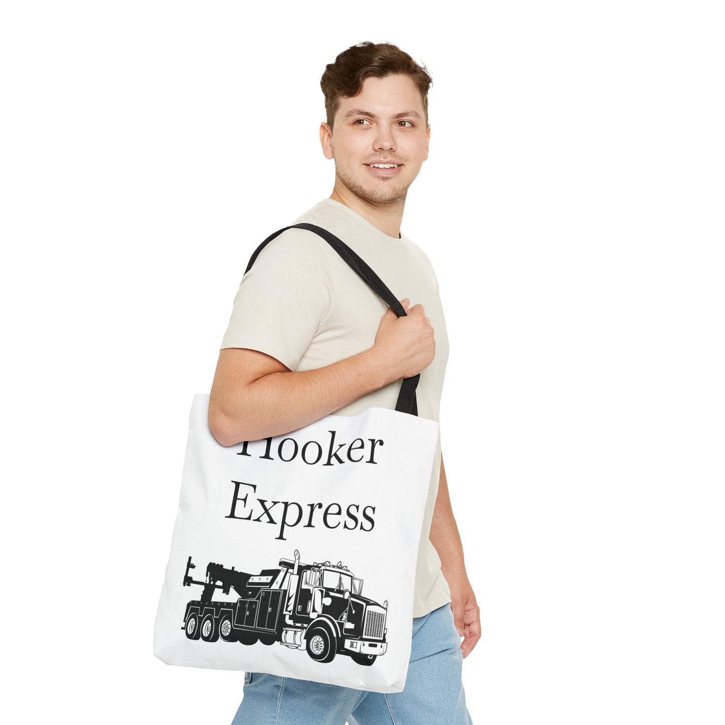 H**ker Express Heavy Tow Truck Tote Bag