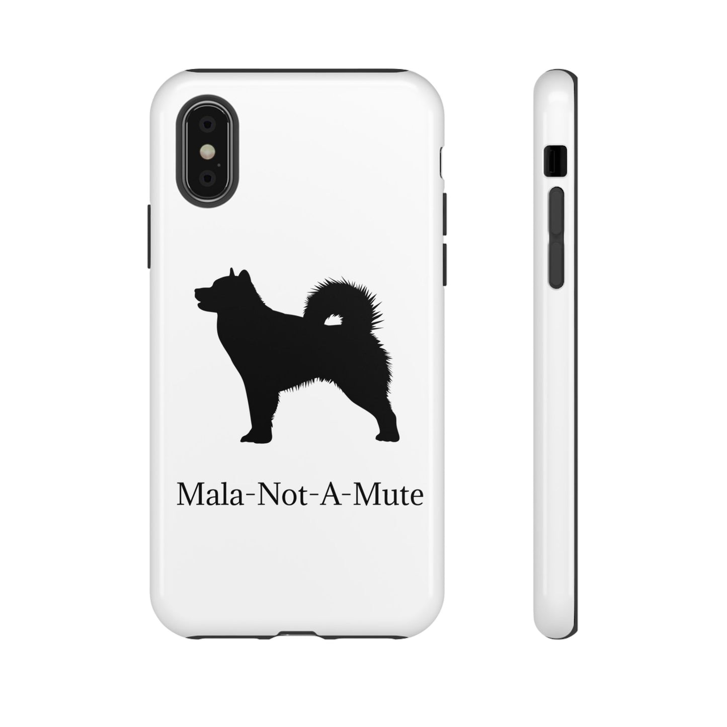 Mala-Not-A-Mute iPhone Case