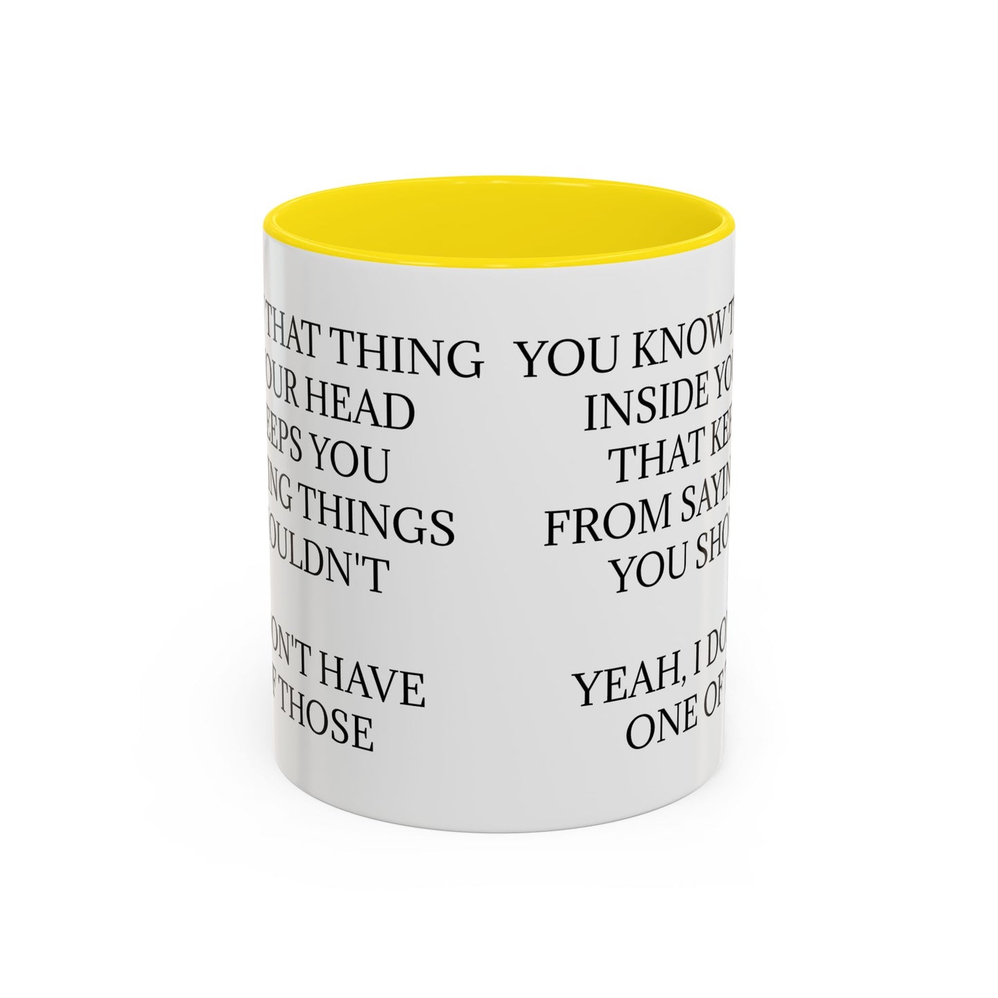 No Filter 2-Tone Coffee Mug