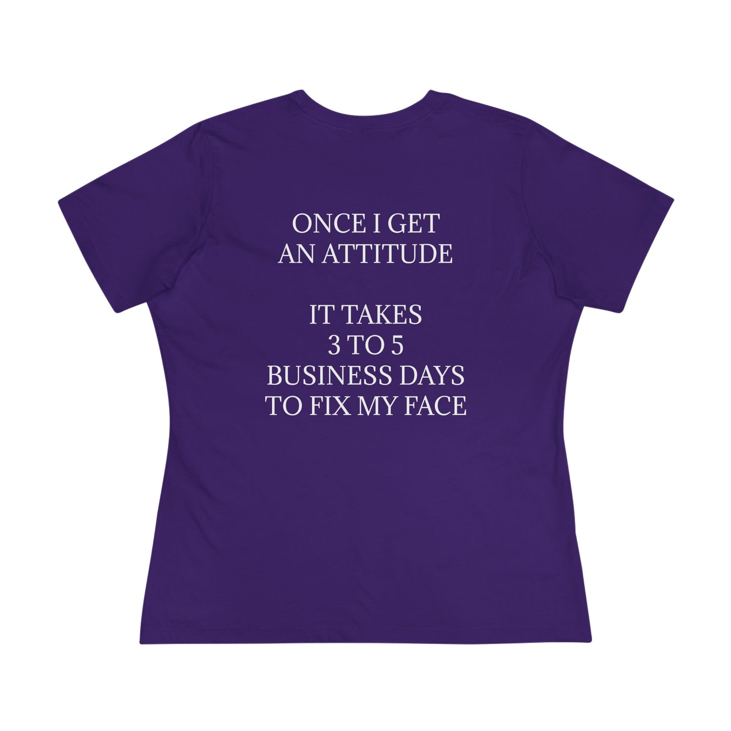 Fix My Face Women's Short Sleeve Crewneck Tee