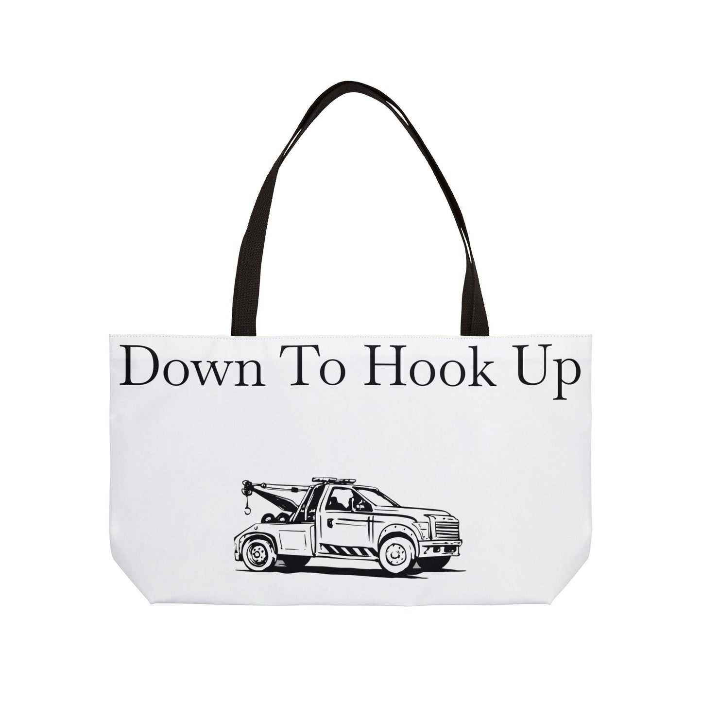 Down To Hook Up Weekender Tote Bag