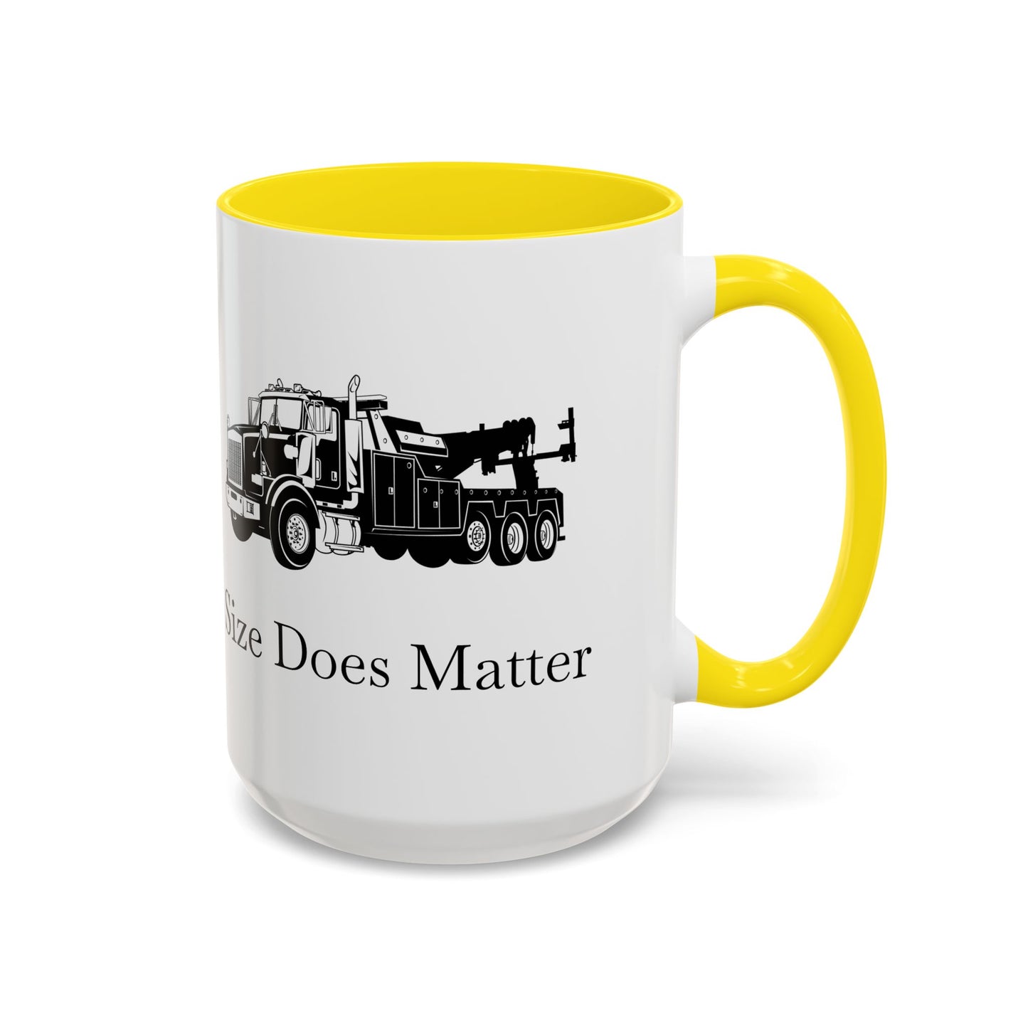 Size Does Matter 2-Tone Coffee Mug