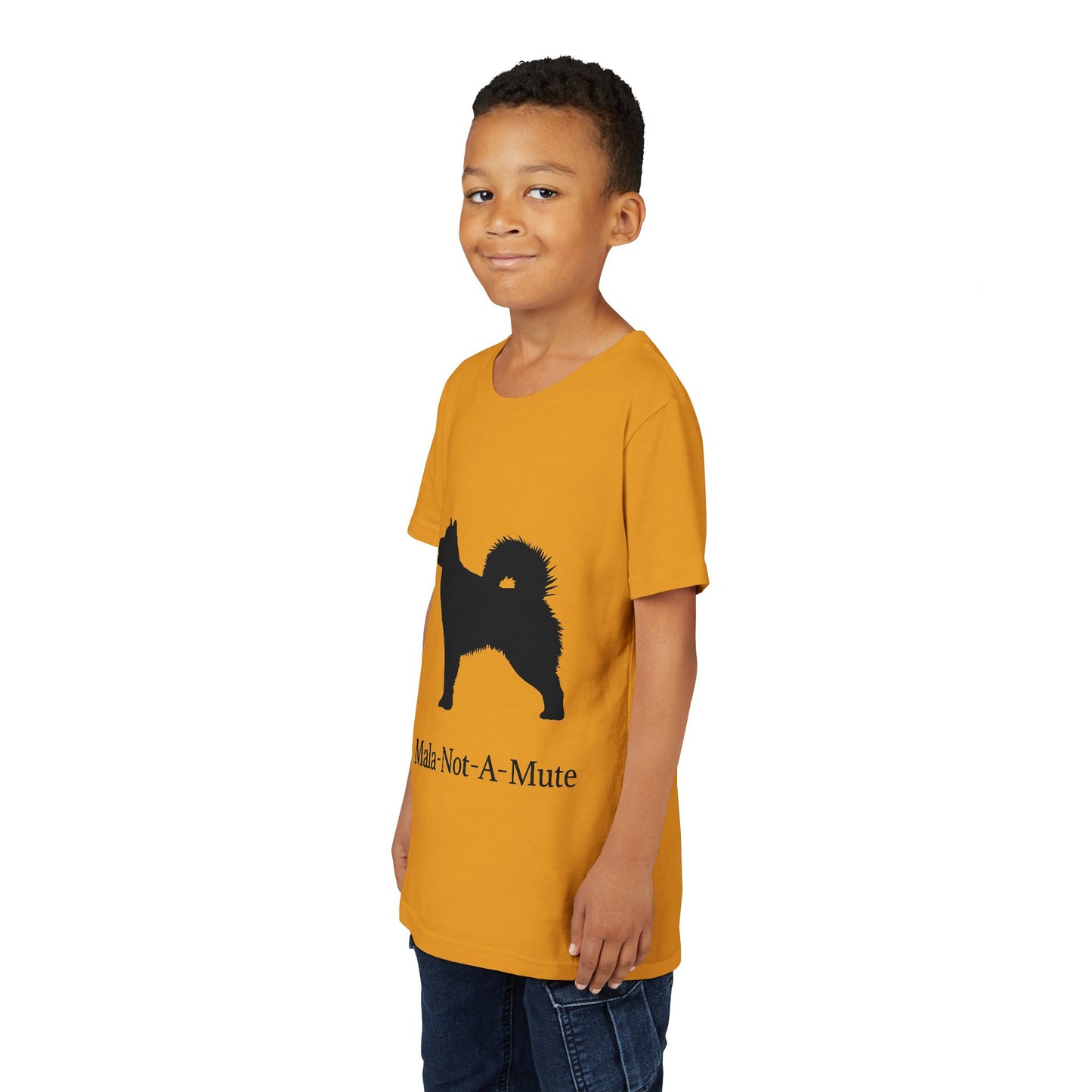 Mala-Not-A-Mute Youth Unisex Short Sleeve Crewneck Tee