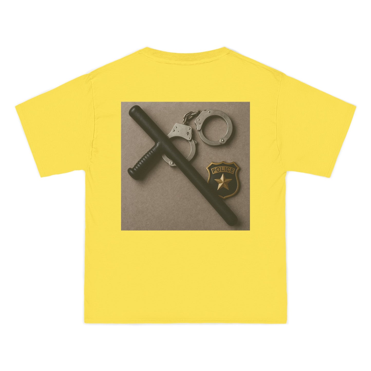 Law Enforcement Appreciation Men's Short-Sleeve Crewneck Tee
