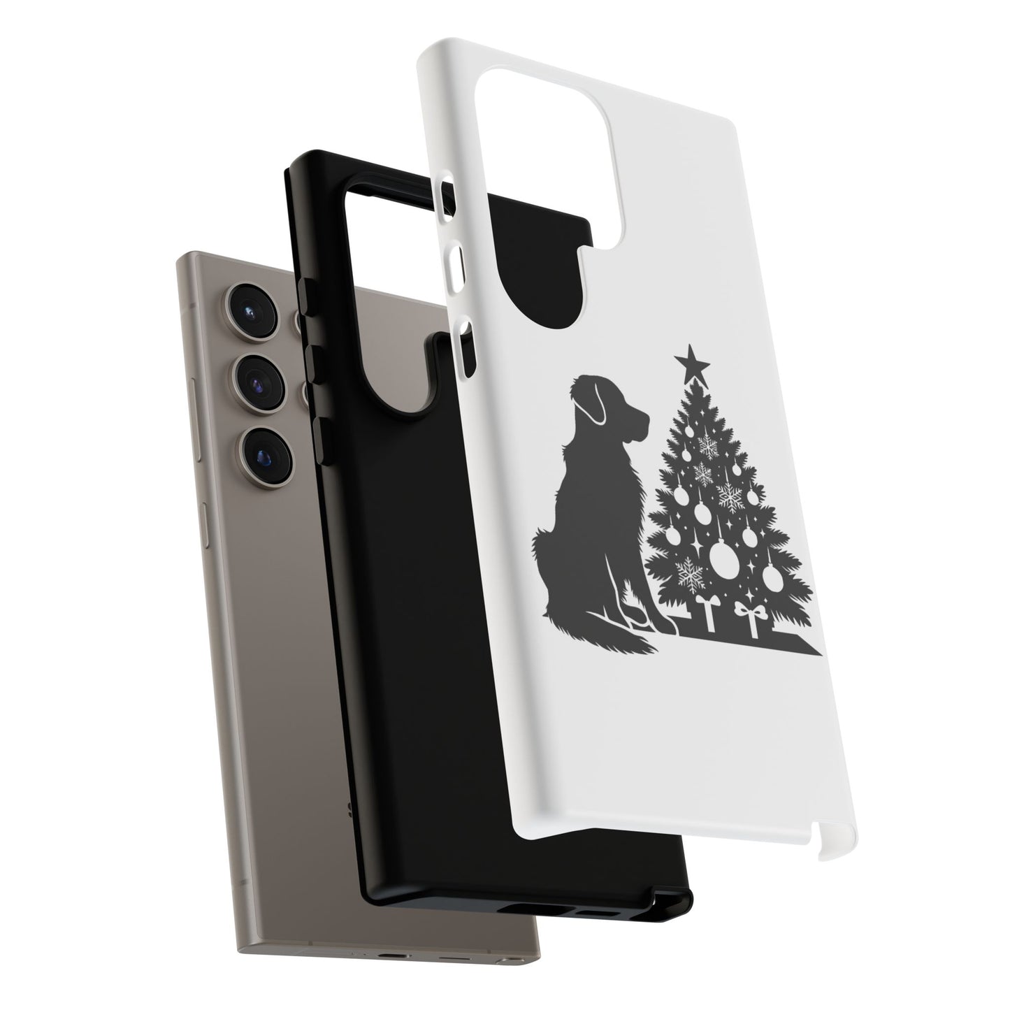 Golden Christmas Tree Samsung Case