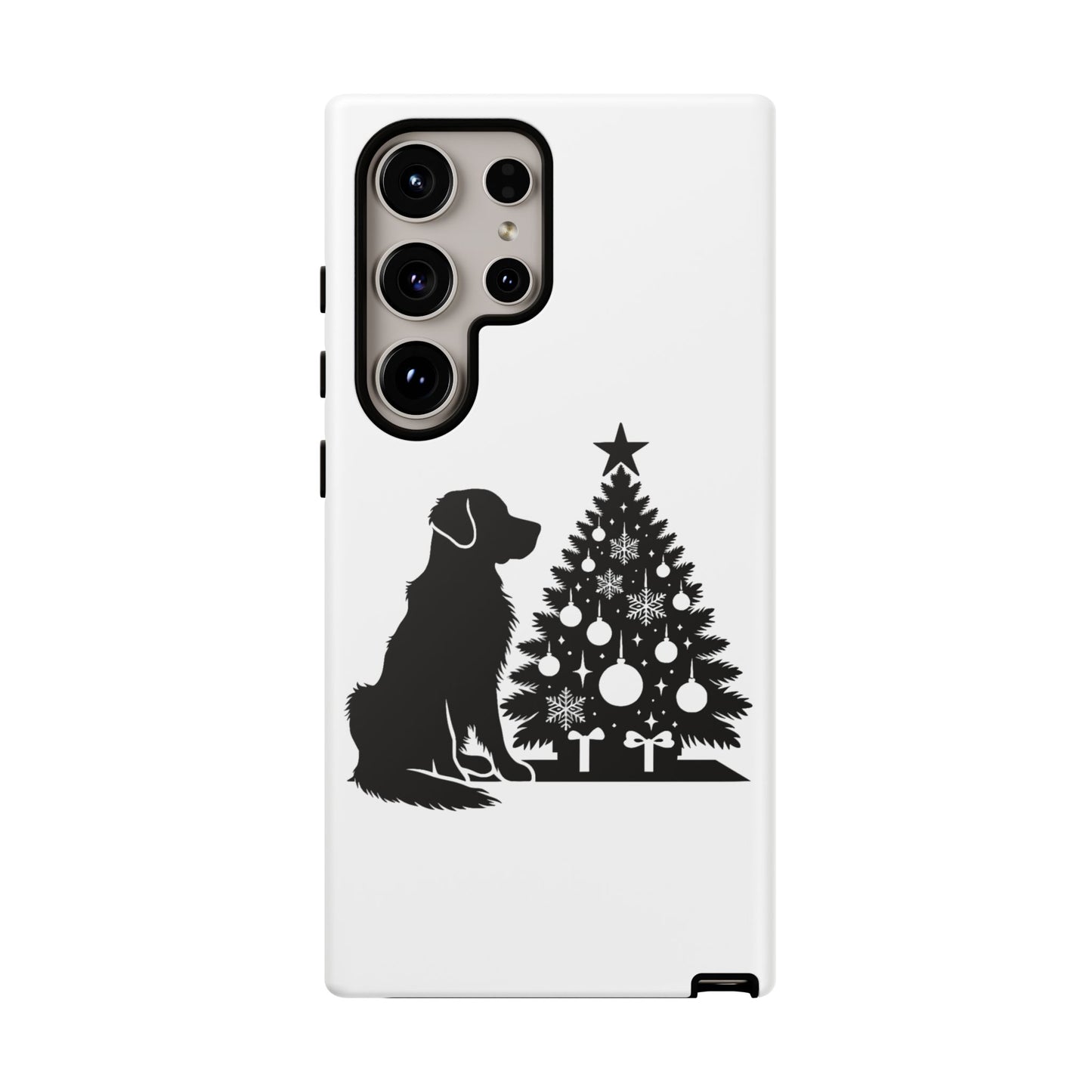 Golden Christmas Tree Samsung Case