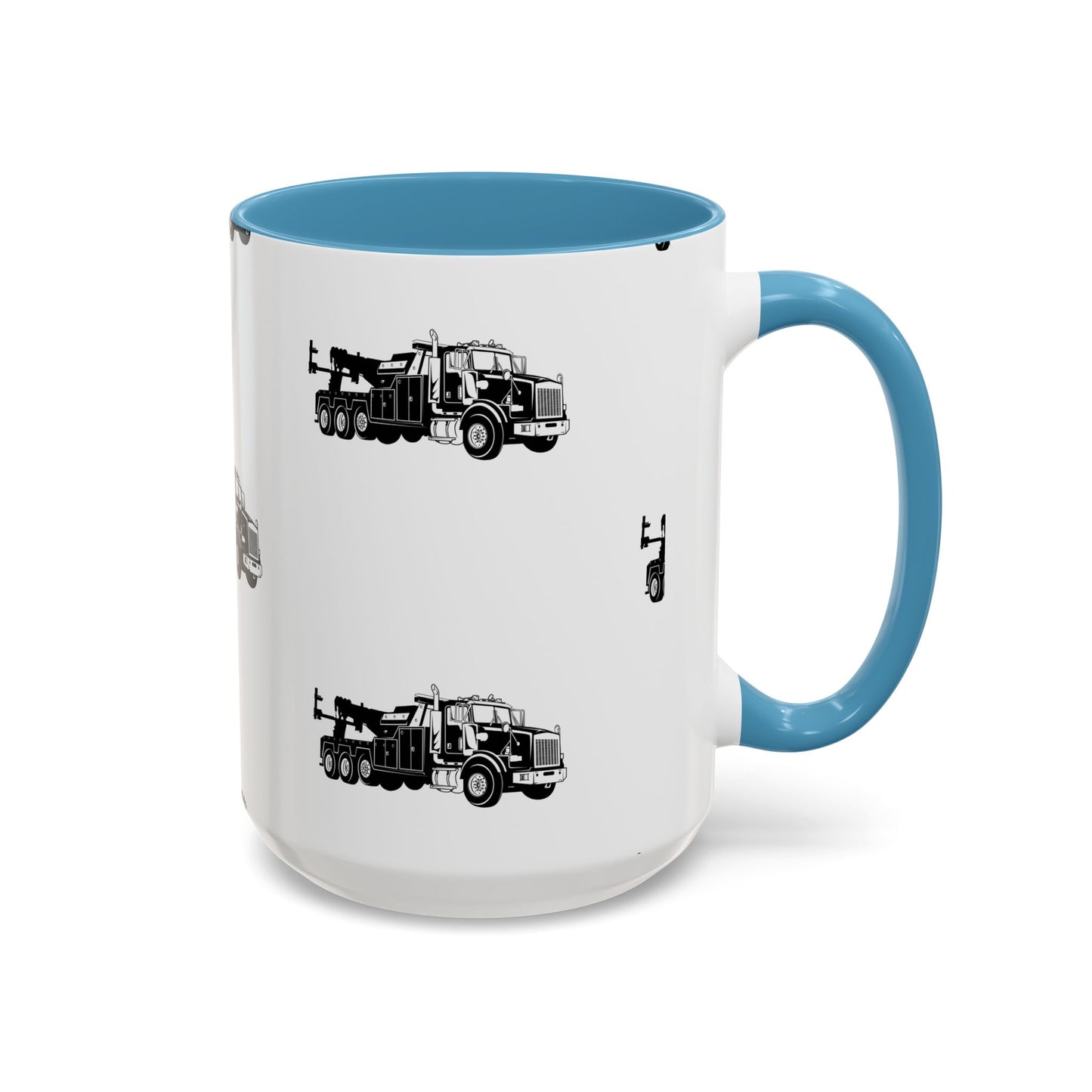 Heavy Tow Truck 2-Tone Coffee Mug