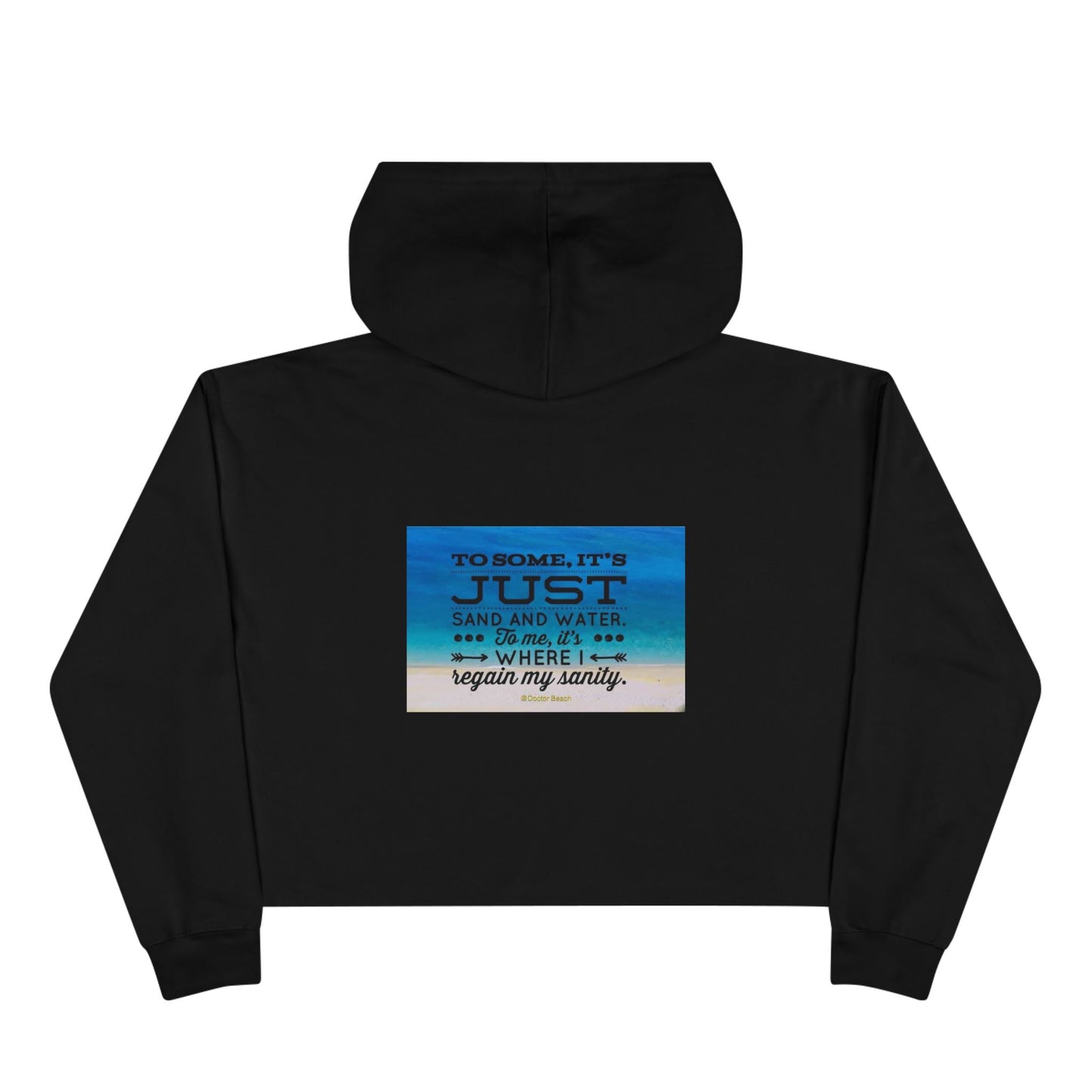 Dr. Beach Women's Crop Hoodie