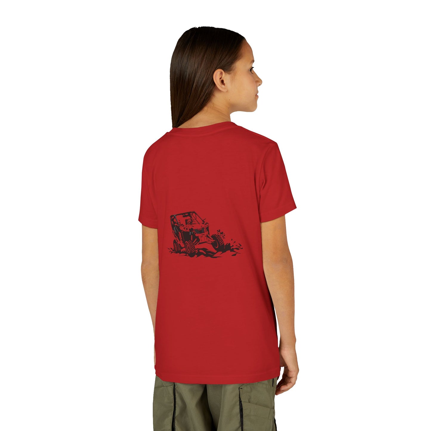 Slingin' Mud Side By Side Youth Unisex Short Sleeve Crewneck Tee