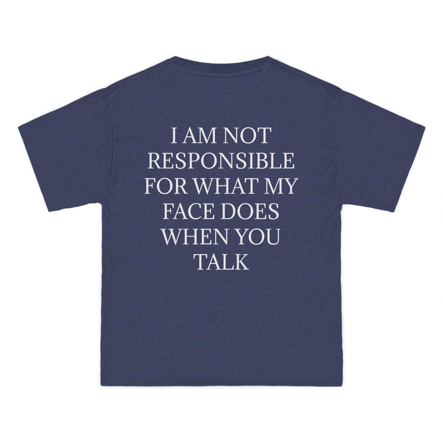 When You Talk Men's Short-Sleeve Crewneck Tee