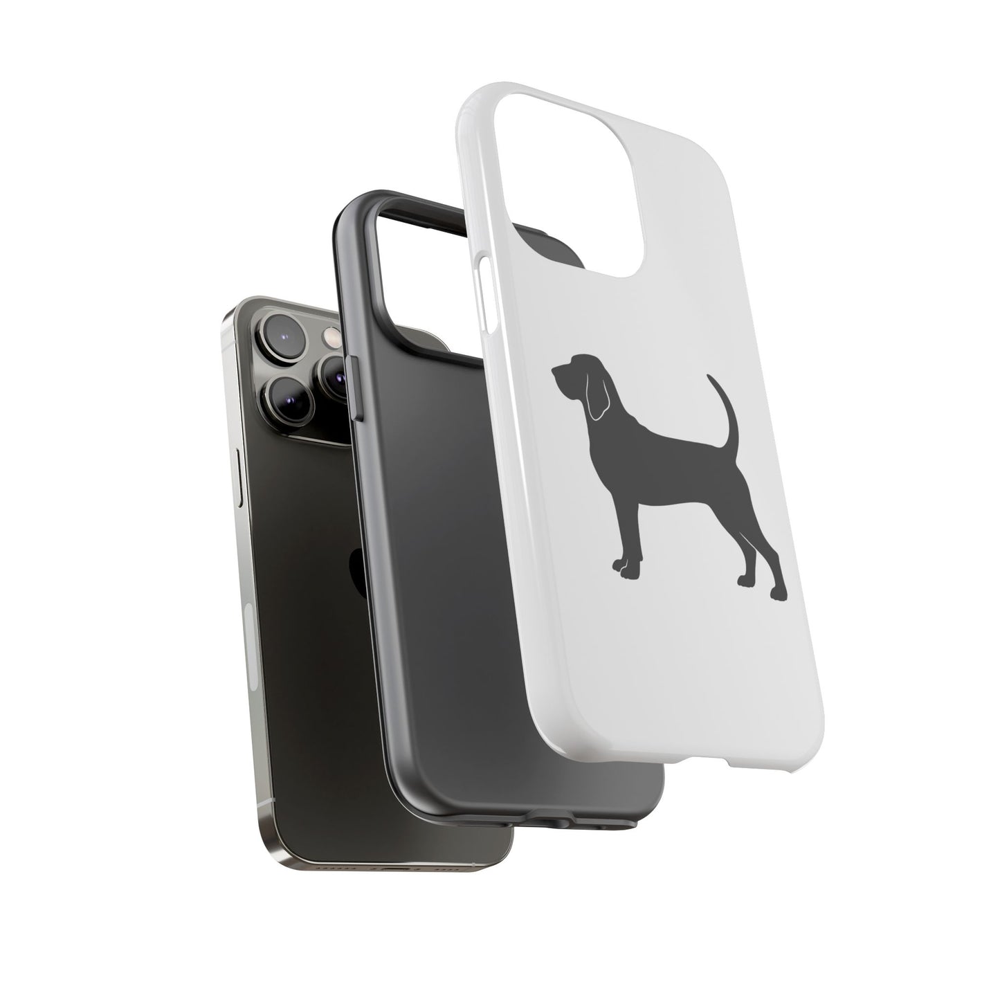 Bloodhound Silhouette iPhone Case