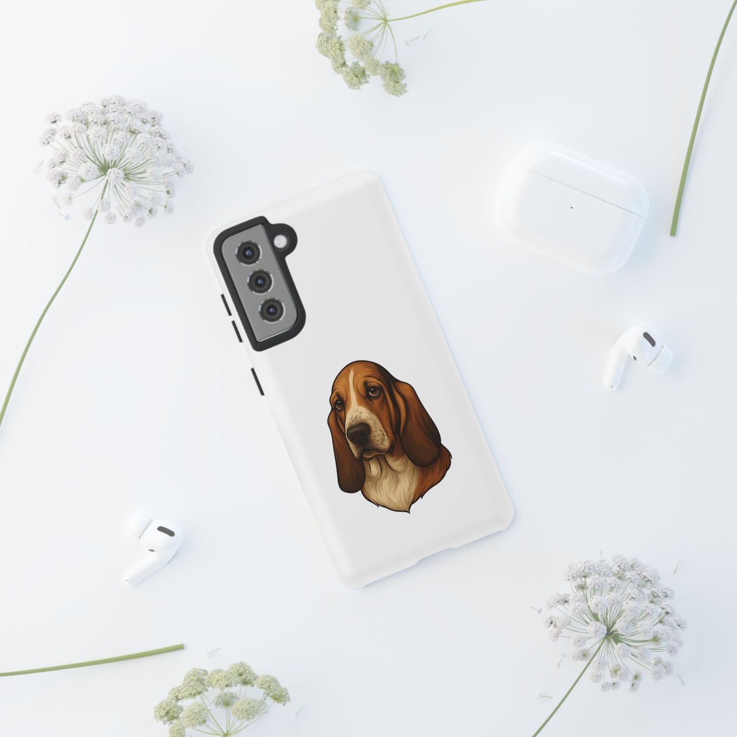 Basset Hound Head Samsung Case