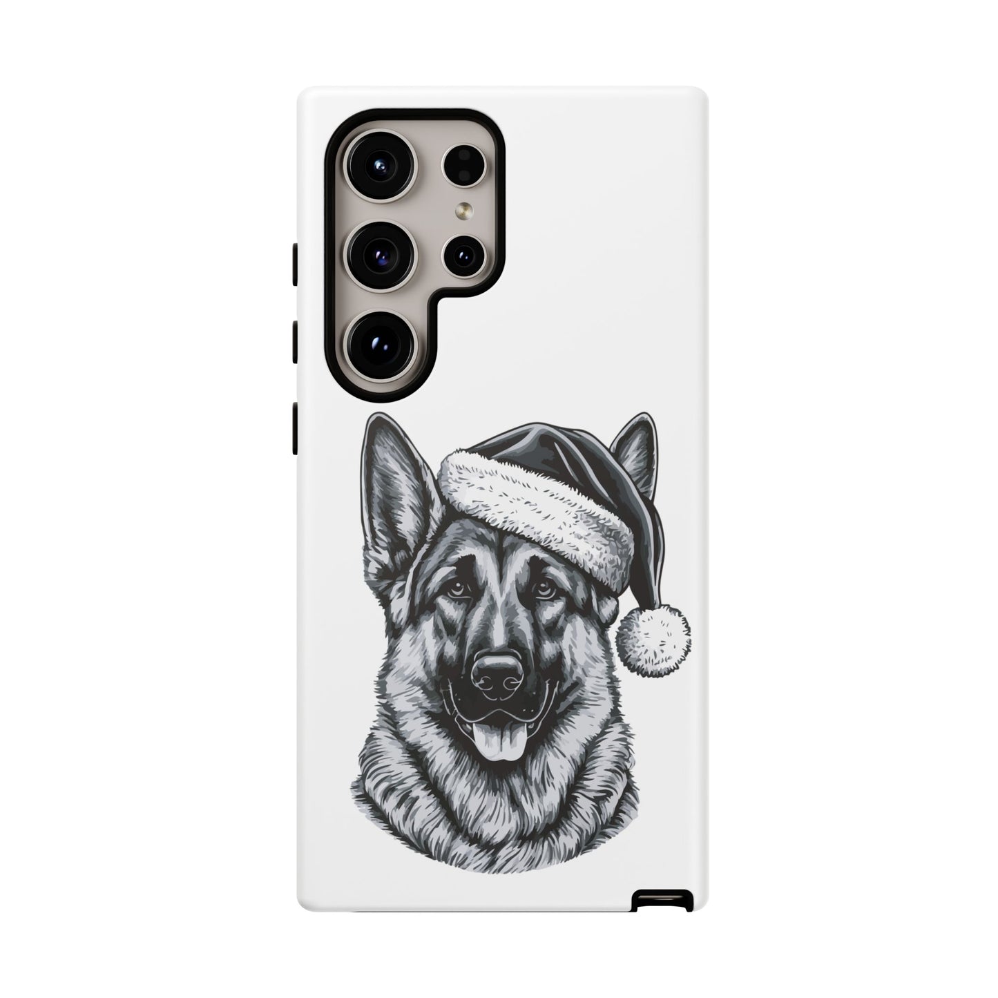 Santa Paws German Shepherd Samsung Case
