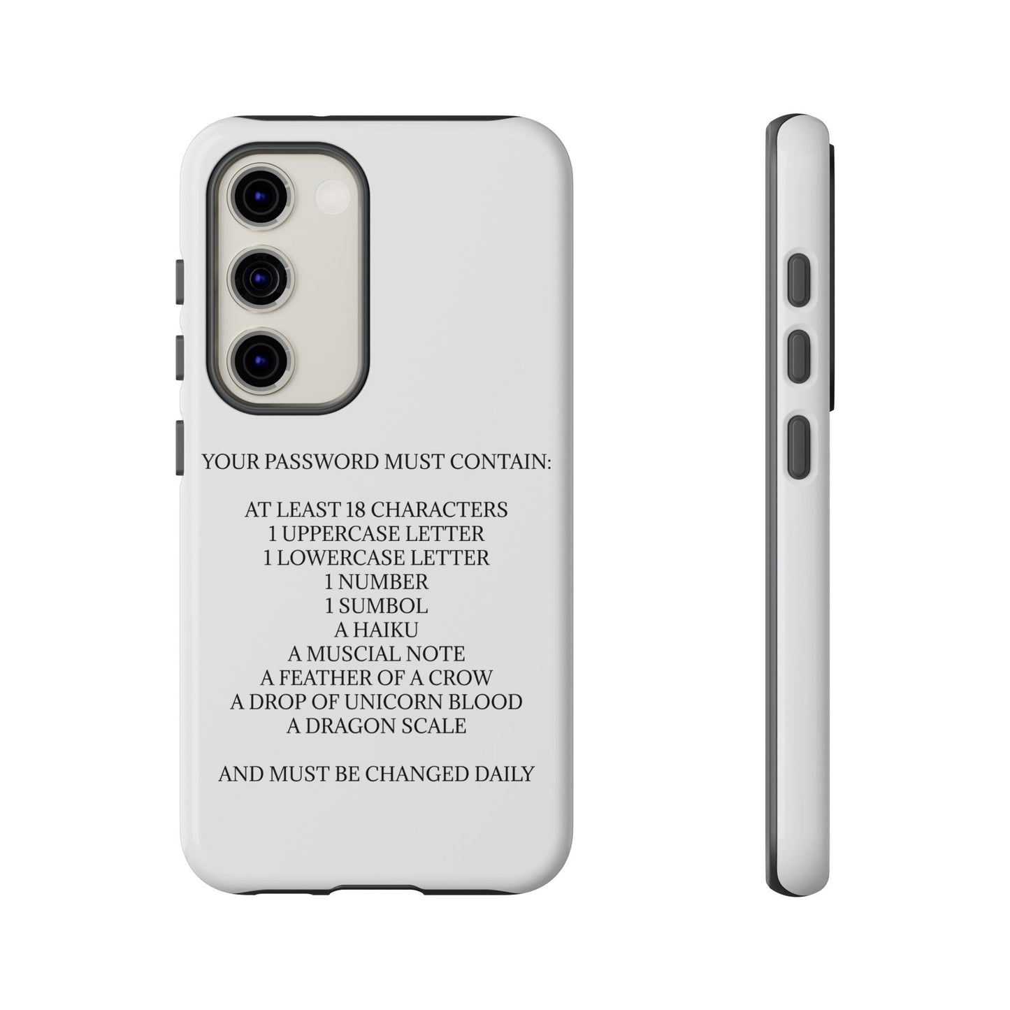 Password Samsung Case