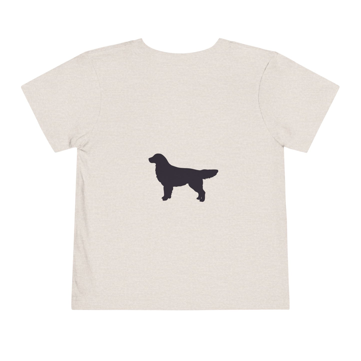 Golden Silhouette Toddler Unisex Short Sleeve Crewneck Tee