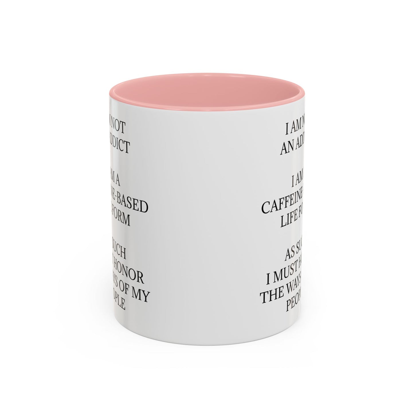 Not An Addict 2-Tone Coffee Mug
