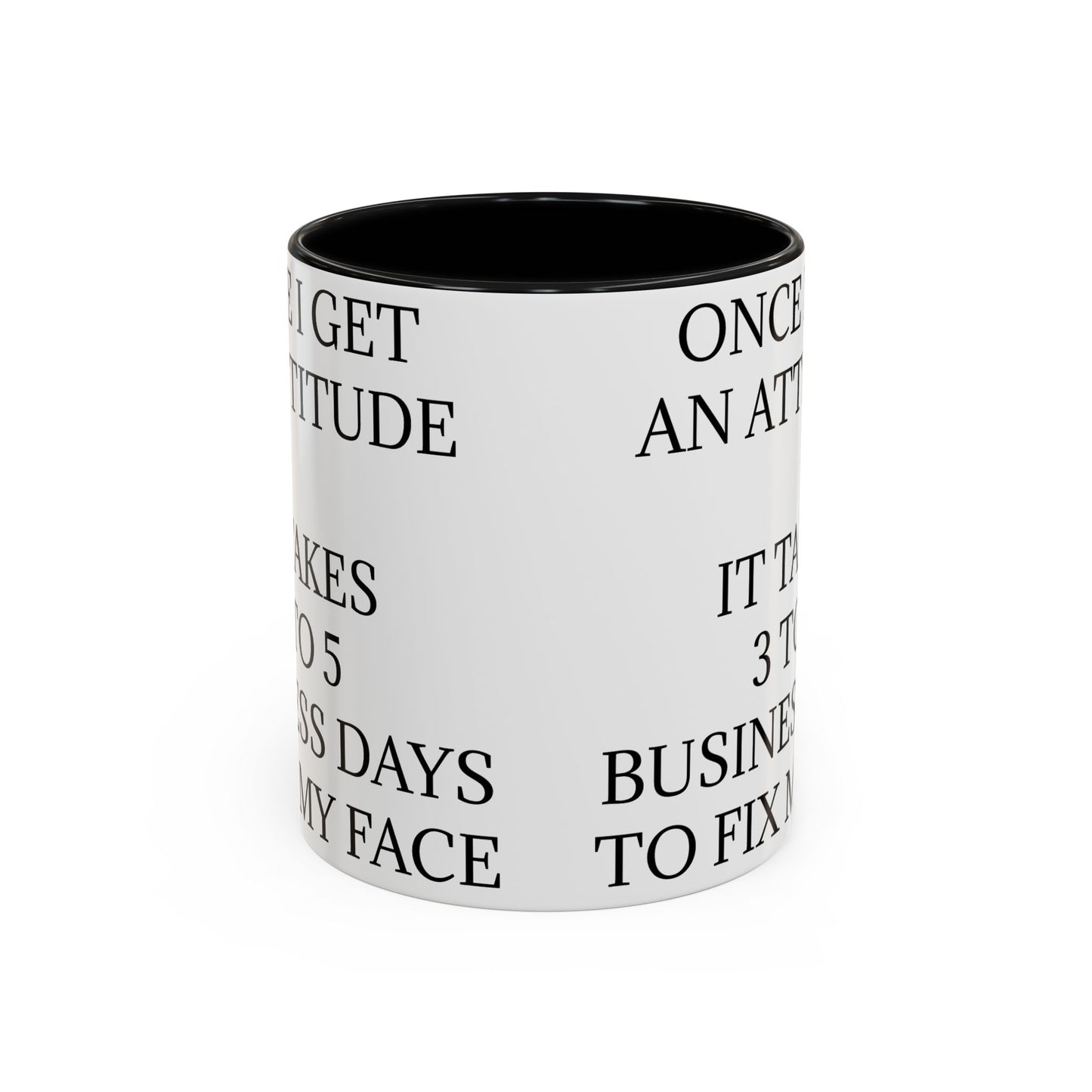 Fix My Face 2-Tone Coffee Mug