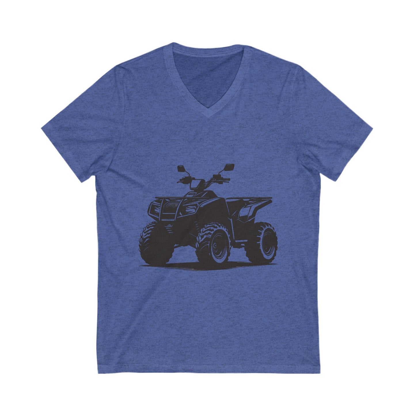 Off The Beaten Path Quad Unisex Short Sleeve V-Neck Tee
