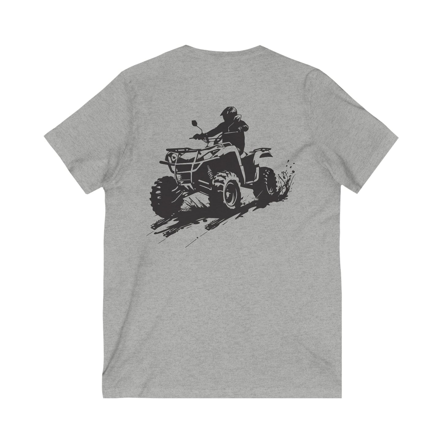 Slingin' Mud Quad Unisex Short Sleeve V-Neck Tee