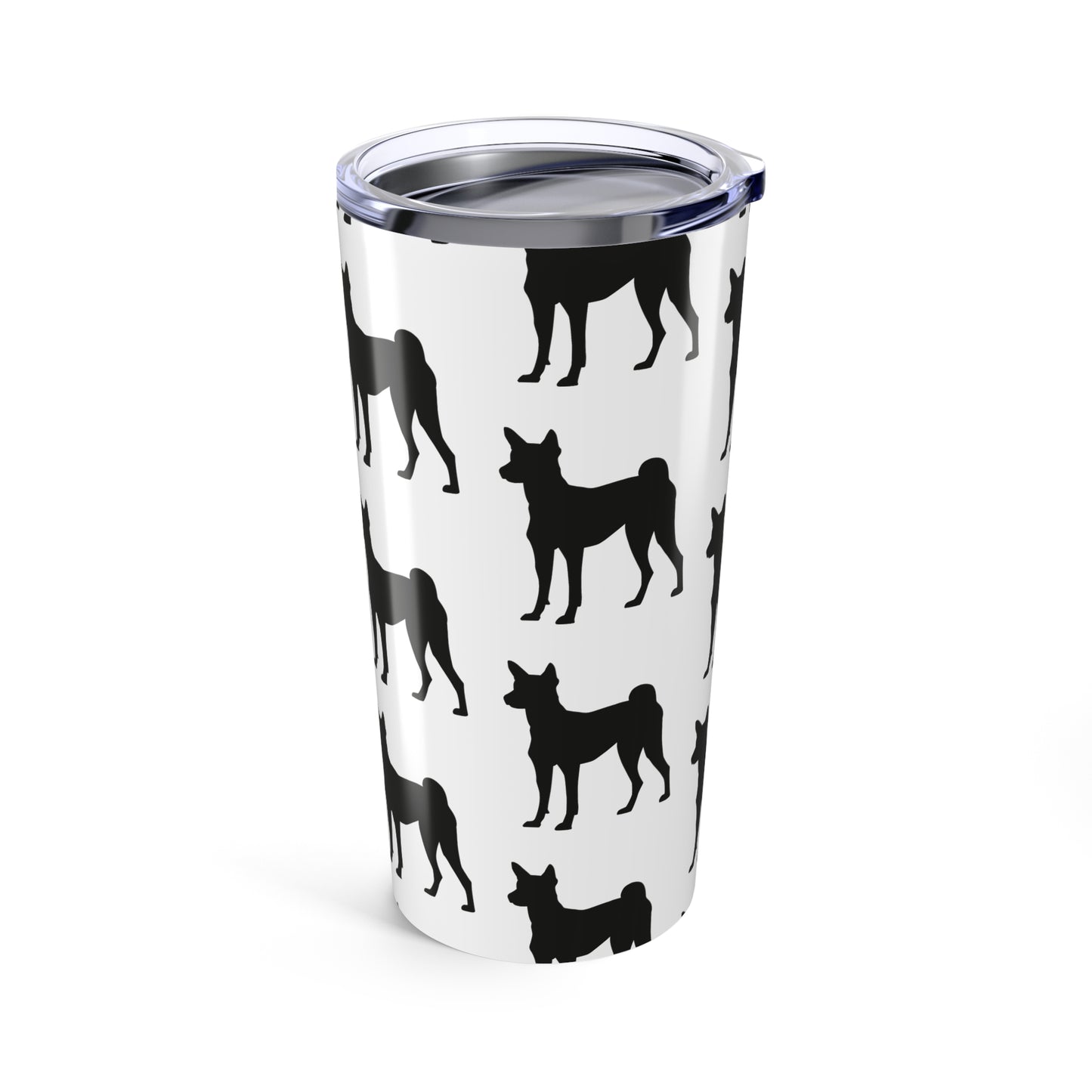 Basenji Silhouette Tumbler