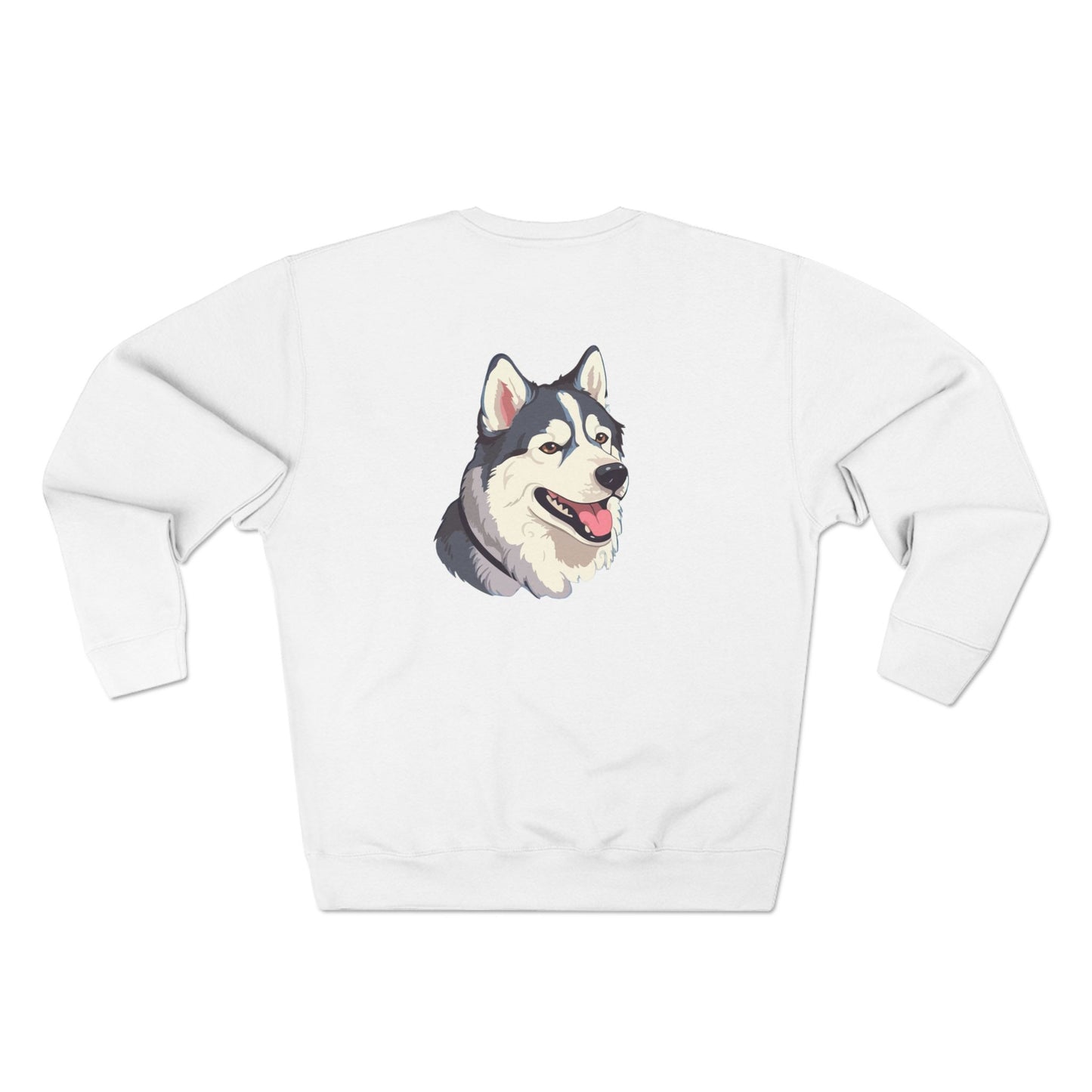 Malamute Head Unisex Crewneck Sweatshirt