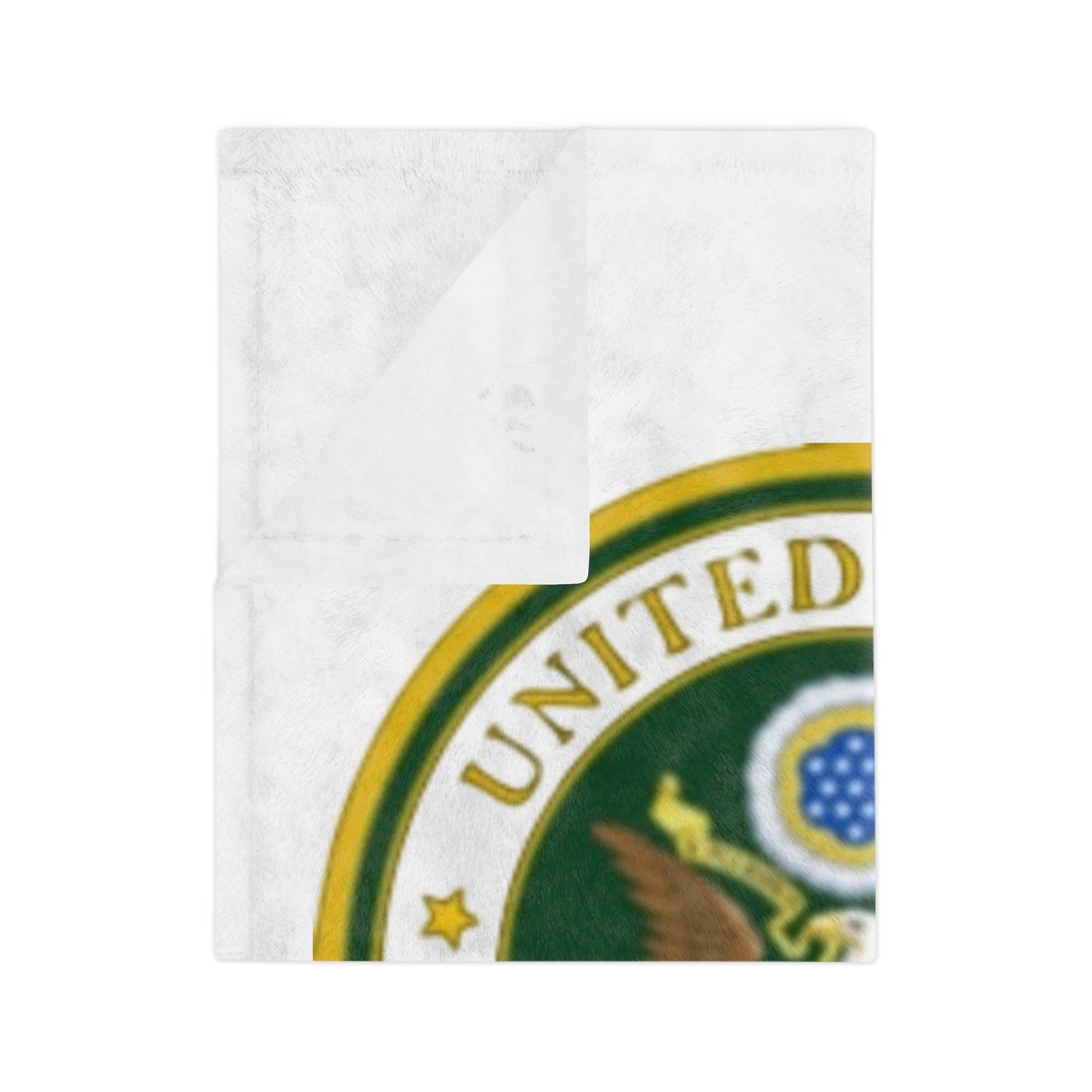 US Army Velveteen Microfiber Blanket