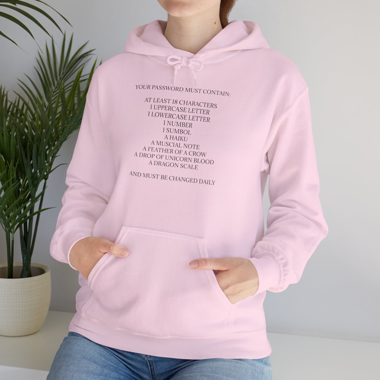 Password Unisex Hoodie