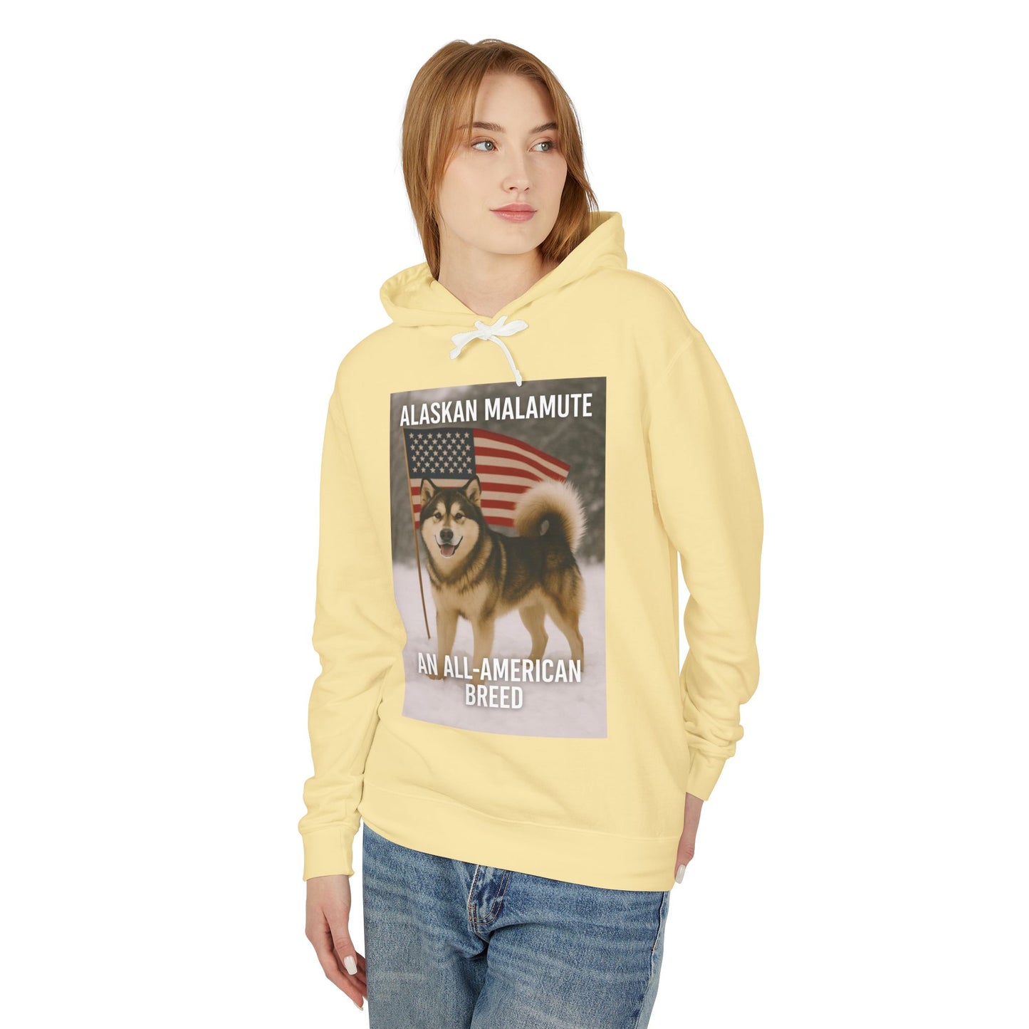 All-American Breed Unisex Lightweight Hoodie