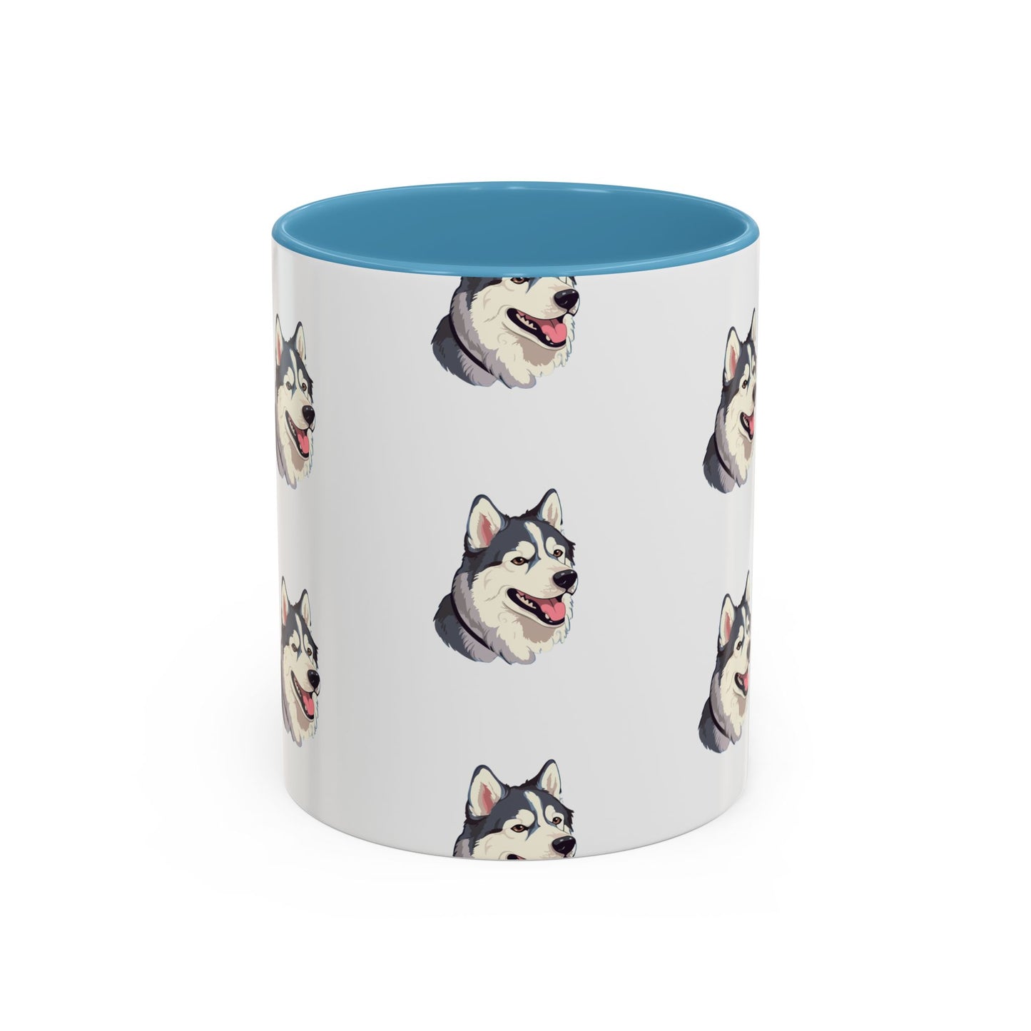 Malamute Head 2-Tone Coffee Mug