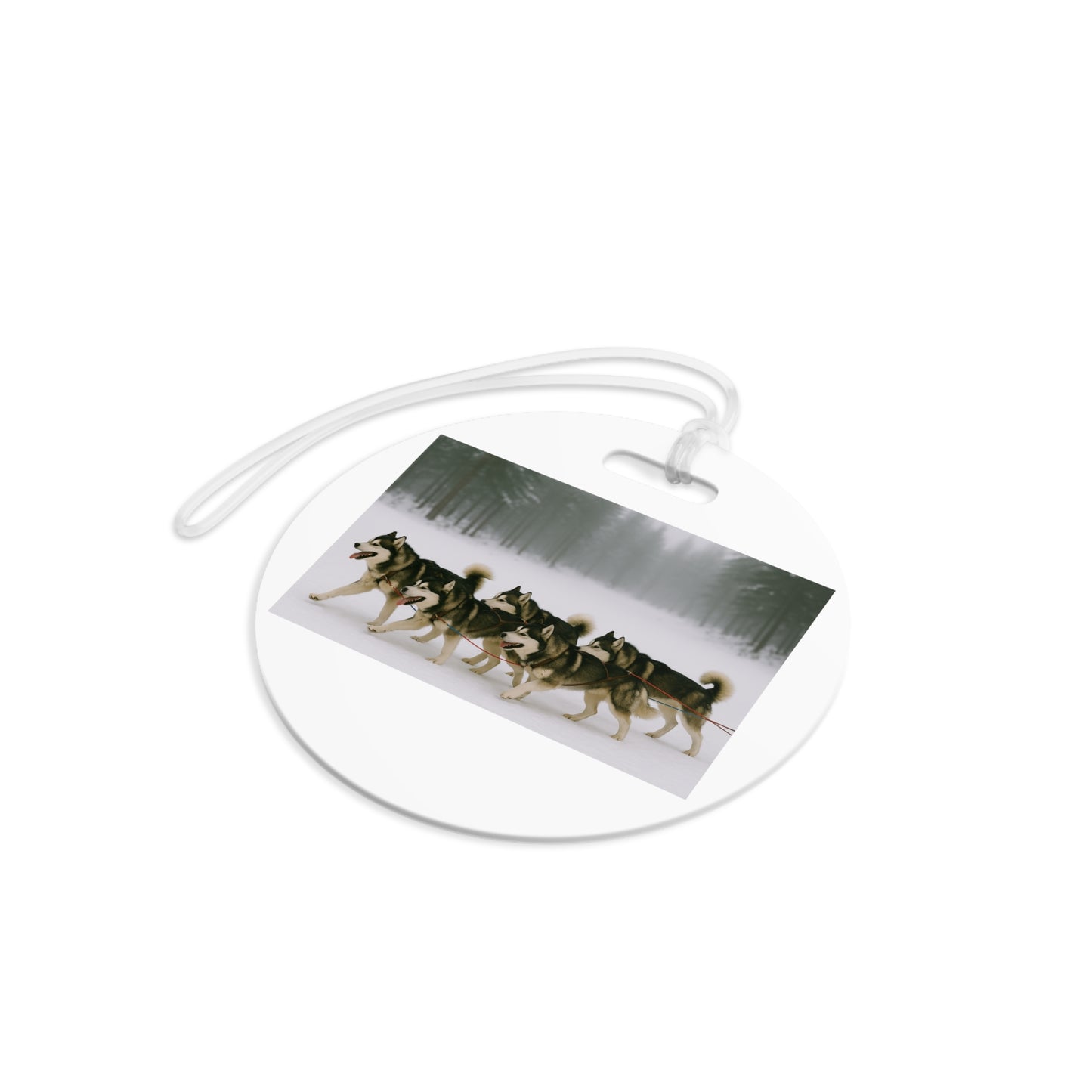 Mush On Luggage Tag