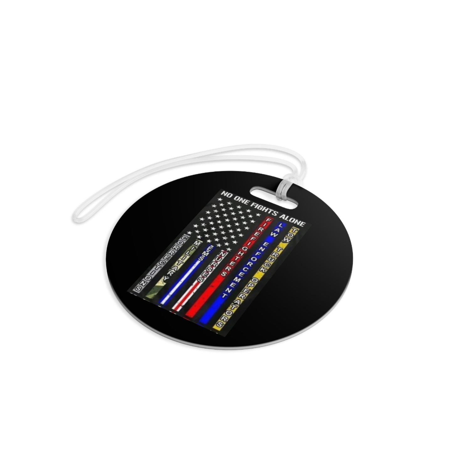 No One Fights Alone Luggage Tag