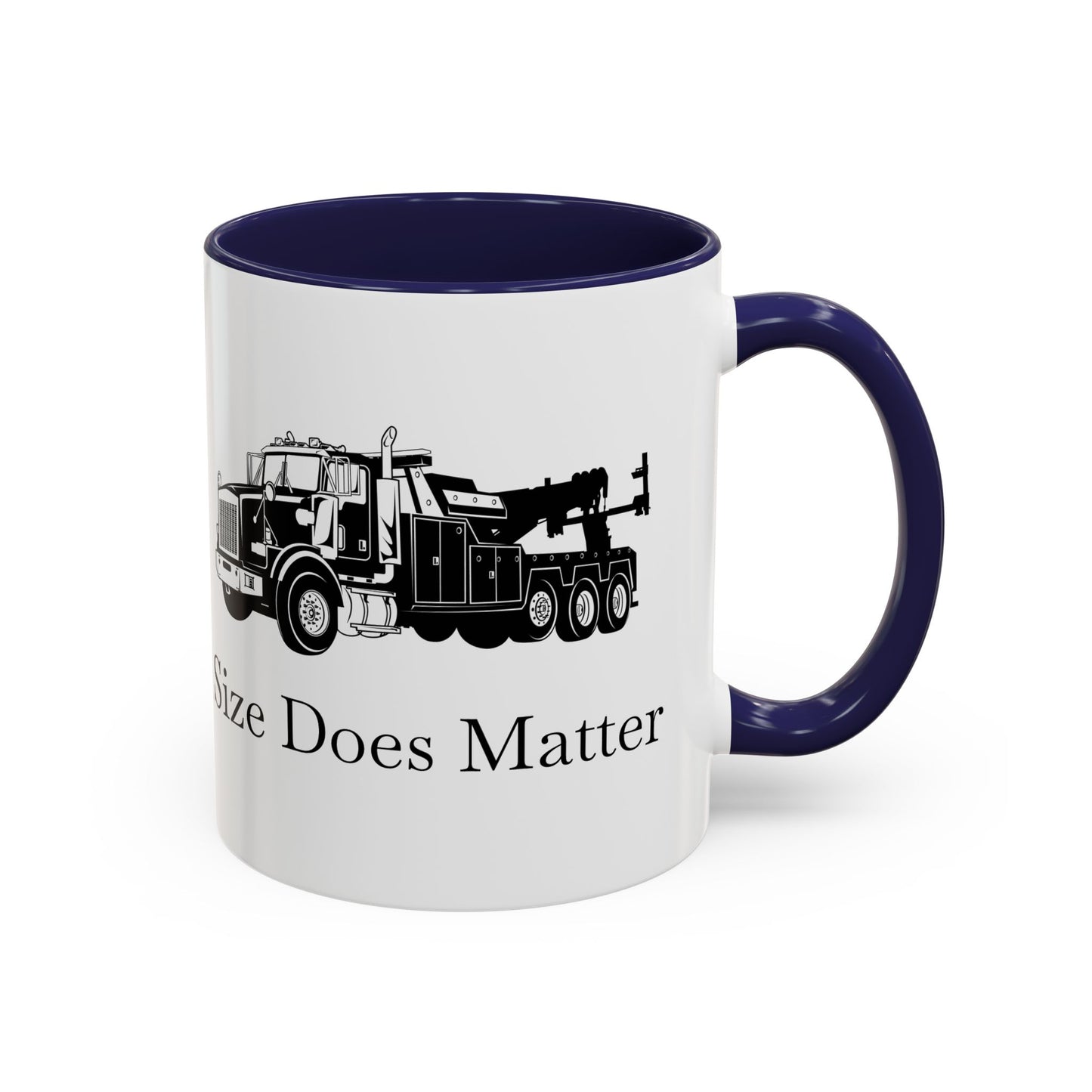 Size Does Matter 2-Tone Coffee Mug