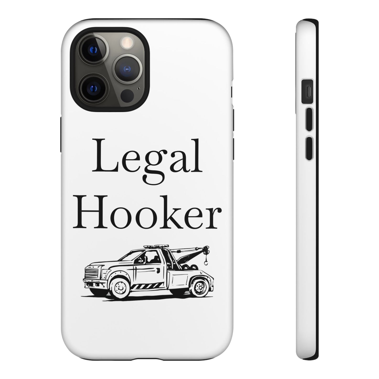 Legal H**ker Wheel Lift Tow Truck iPhone Case