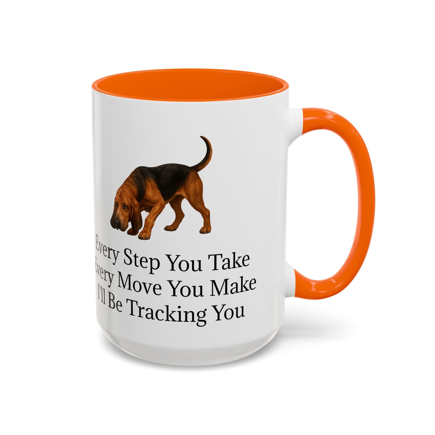 Tracking You 2-Tone Coffee Mug
