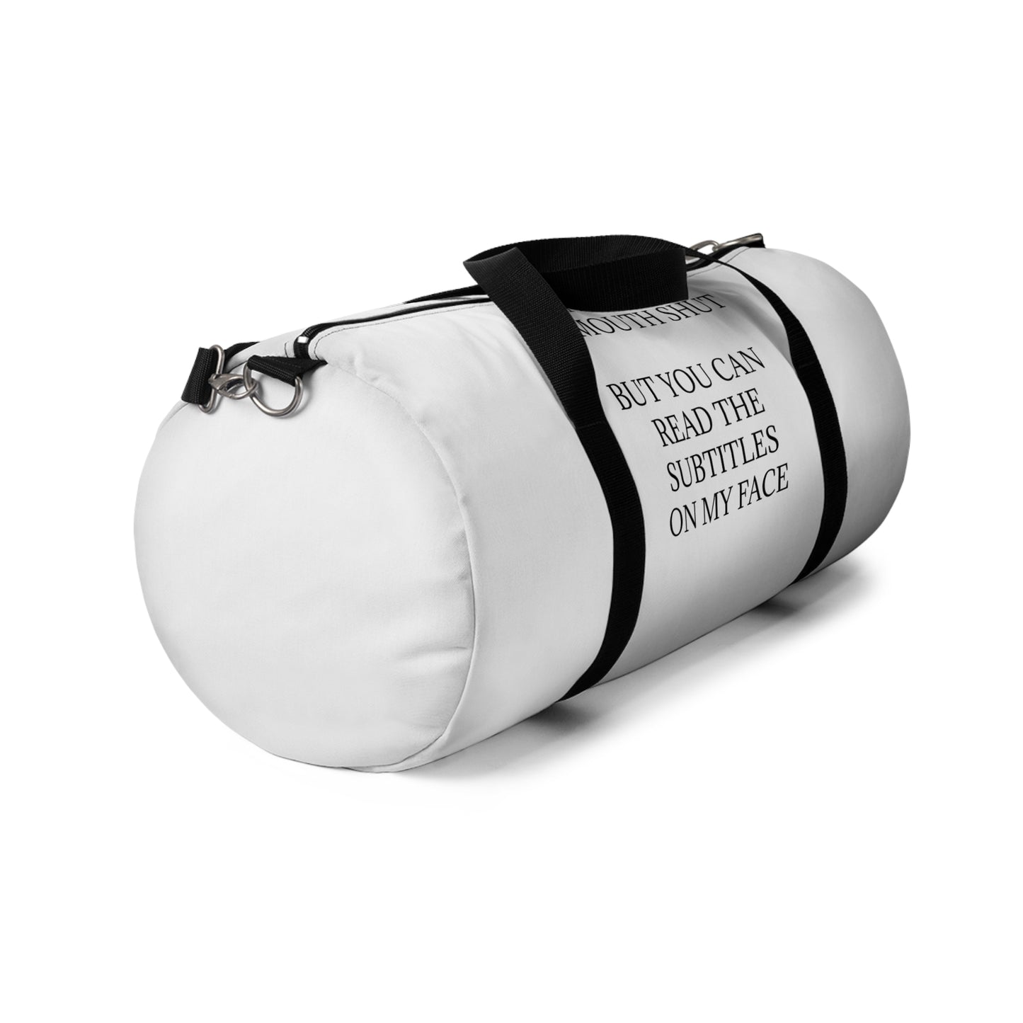 Subtitles Duffel Bag