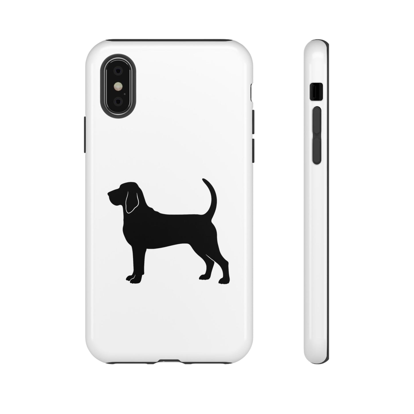 Bloodhound Silhouette iPhone Case