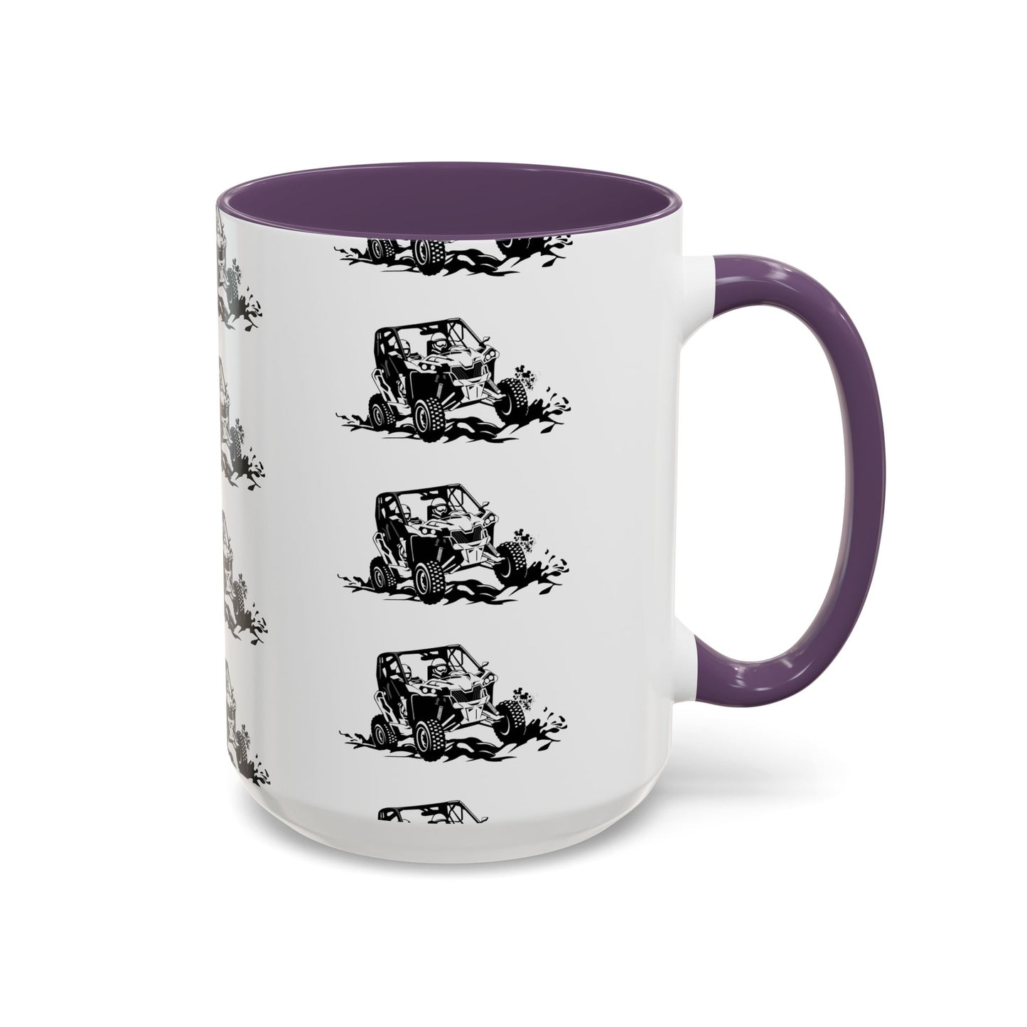 Slingin' Mud Side By Side 2-Tone Coffee Mug