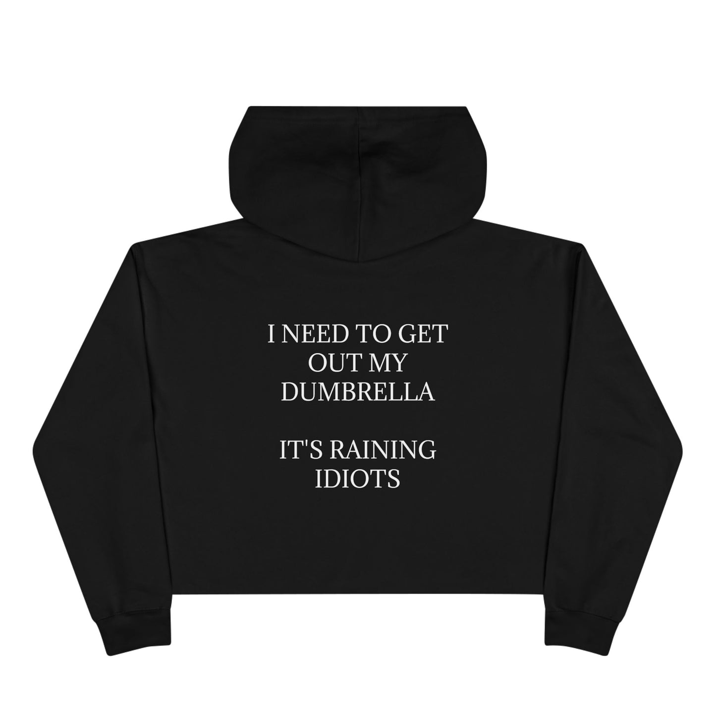 Dumbrella Women's Crop Hoodie