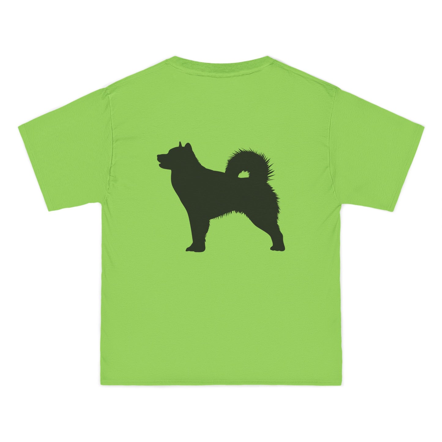 Malamute Silhouette Men's Short-Sleeve Crewneck Tee