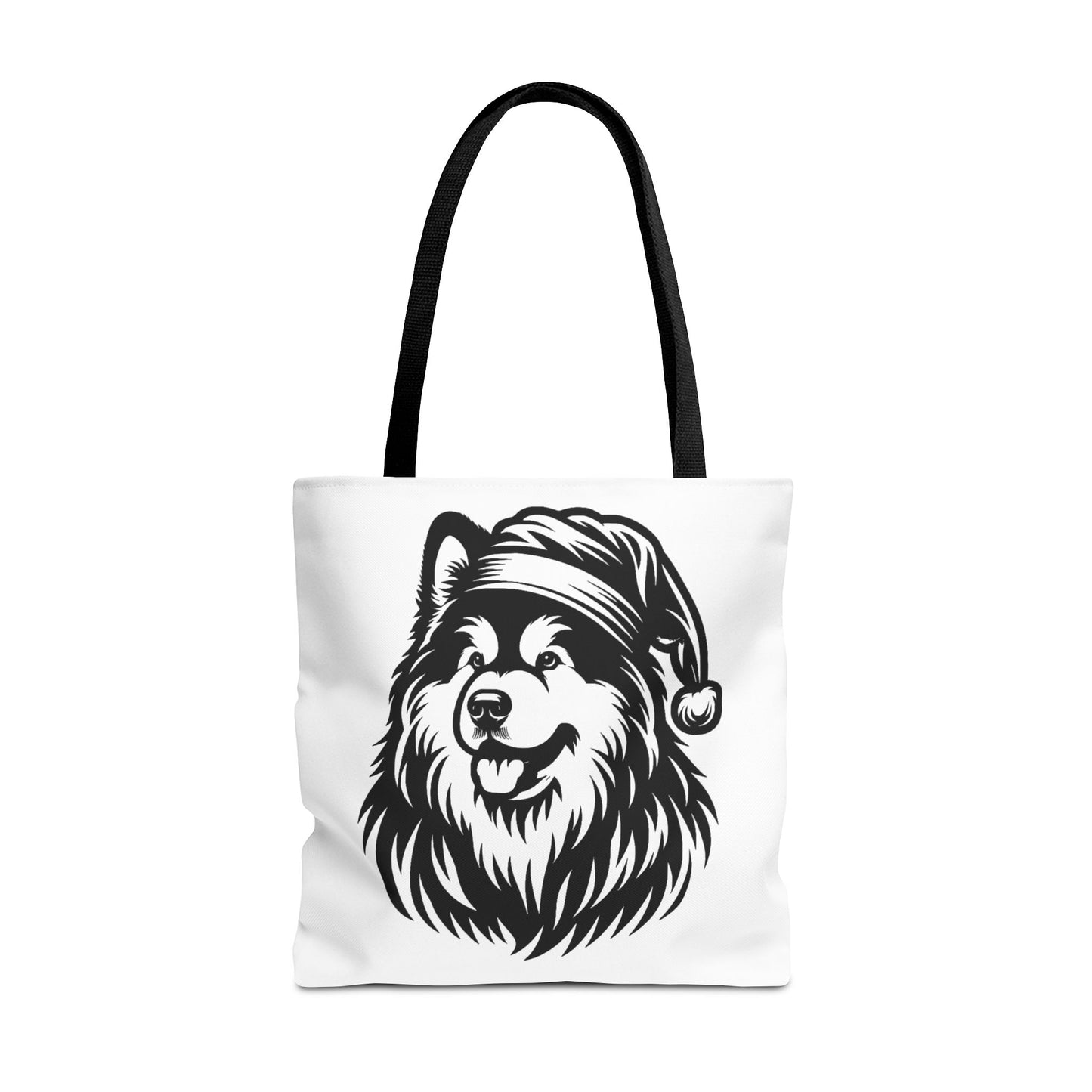 Santa Paws Malamute Tote Bag