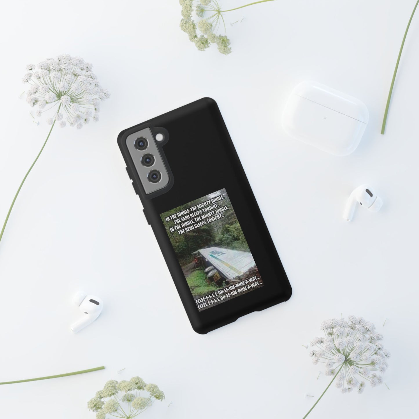 Semi Sleeps Samsung Case