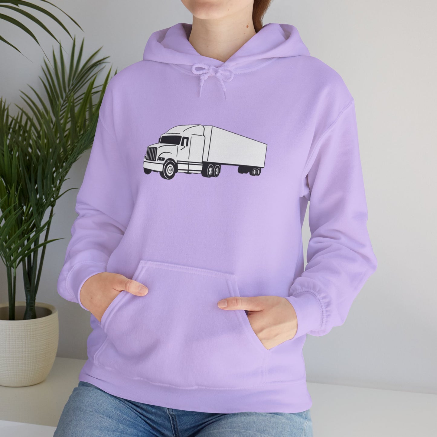 Semi Truck Unisex Hoodie